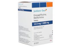 Jardianz Duo 12.5/1000 mg Con 60 Tabletas