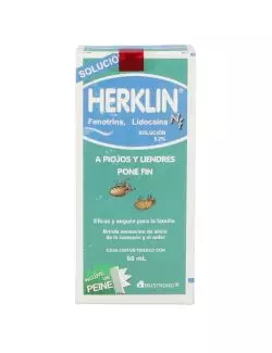 Herklin Solución 0.2 % Caja Con Frasco Con 60 mL