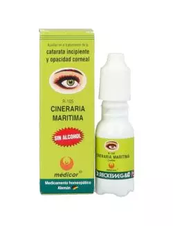 Cineraria Maritima Caja Con Frasco Gotero Con 10 mL