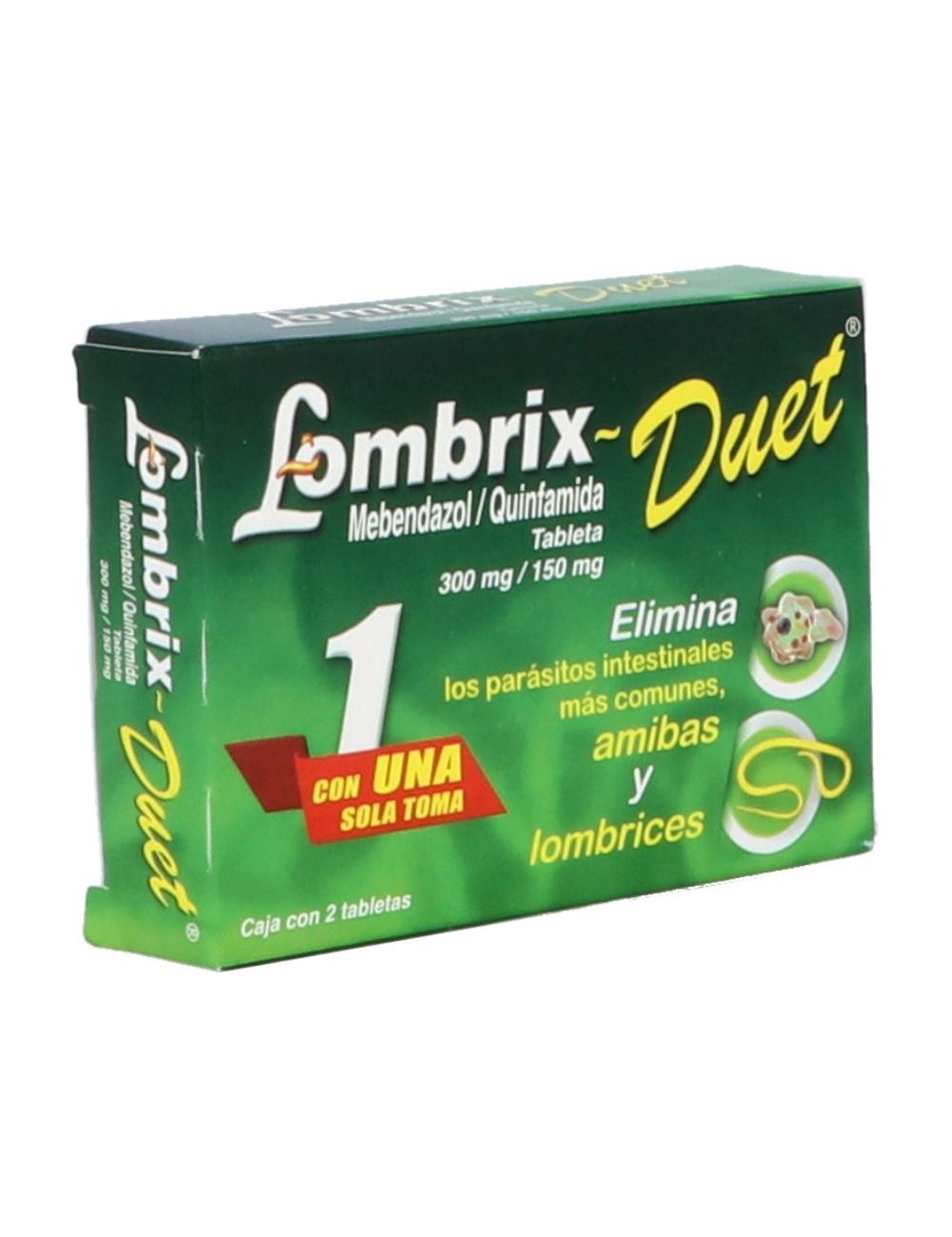 Lombrix Duet 300mg. 150mg. Tab Lombrix Duet 300mg. 150mg. Tab