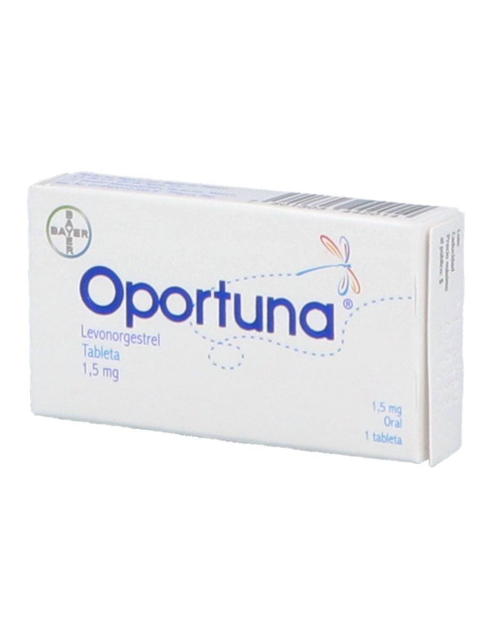 Oportuna 1.5 mg Caja Con 1 Gragea Oportuna 1.5 mg Caja Con 1 Gragea