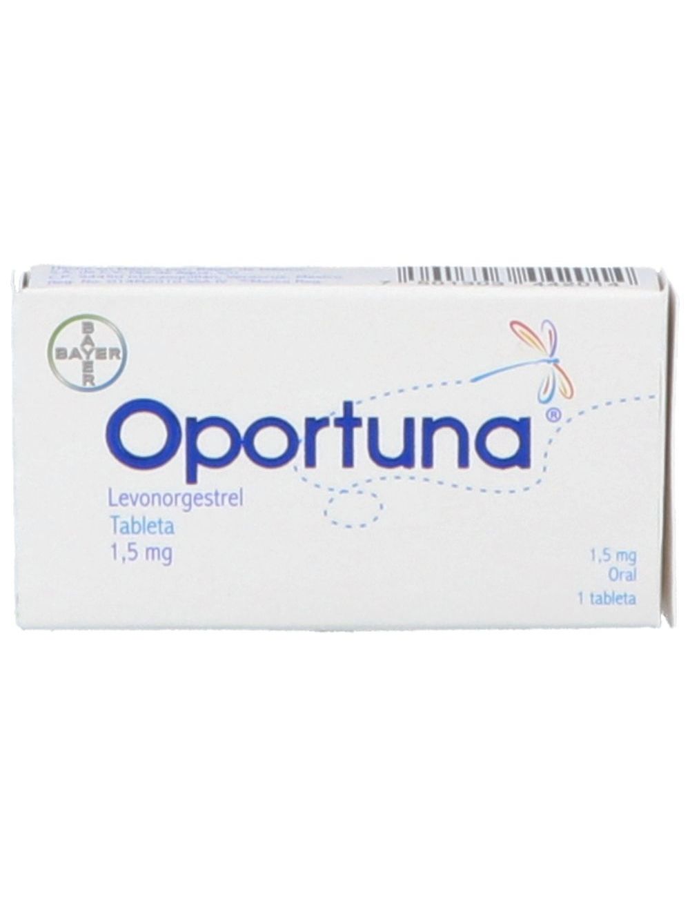 Oportuna 1.5 mg Caja Con 1 Gragea Oportuna 1.5 mg Caja Con 1 Gragea