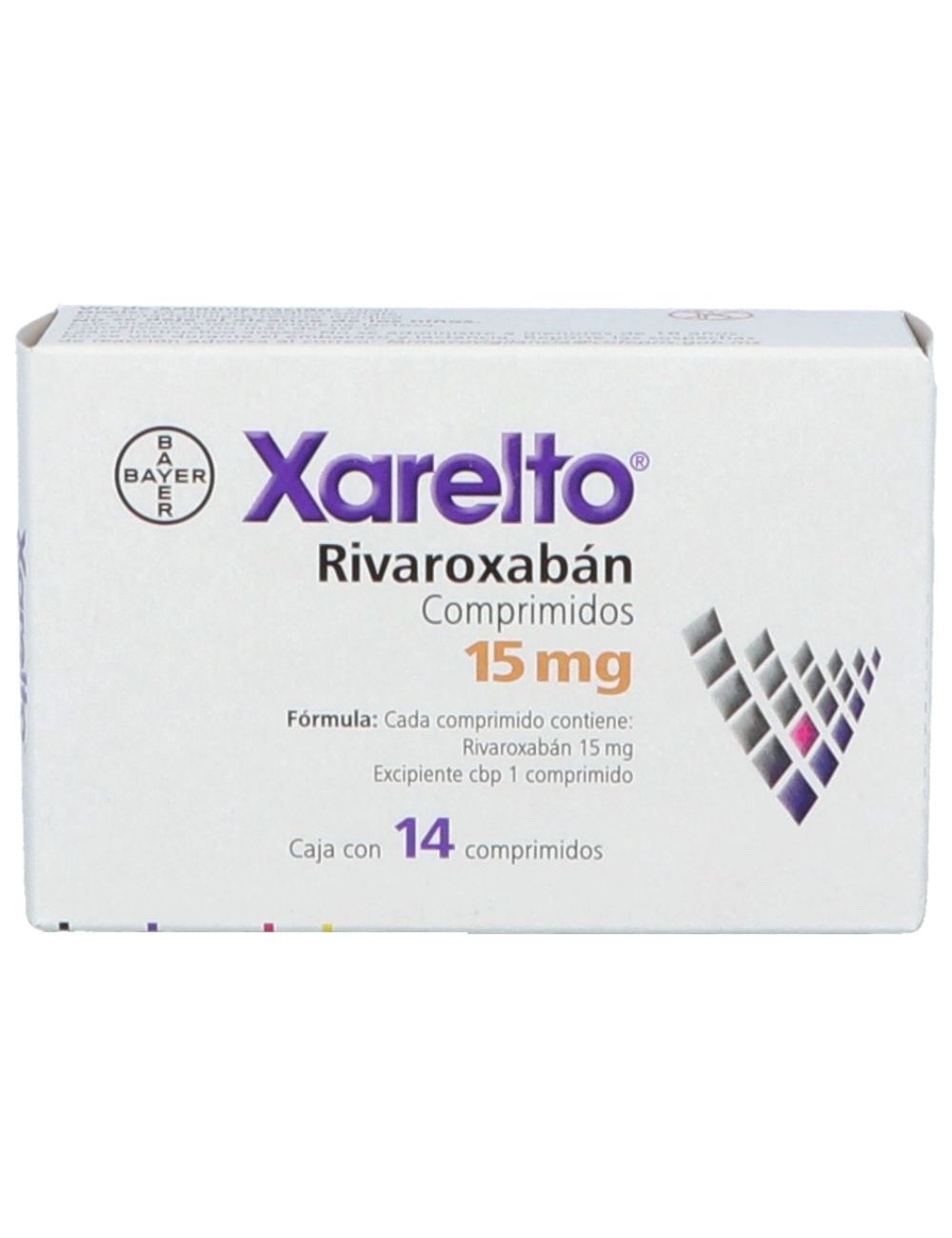 Xarelto 15 mg Caja Con 14 Comprimidos Xarelto 15 mg Caja Con 14 Comprimidos