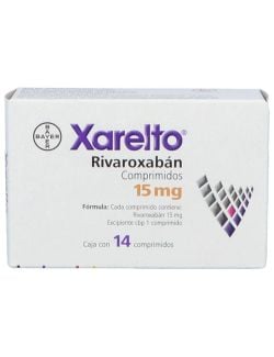 Xarelto 15 mg Caja Con 14 Comprimidos - RX