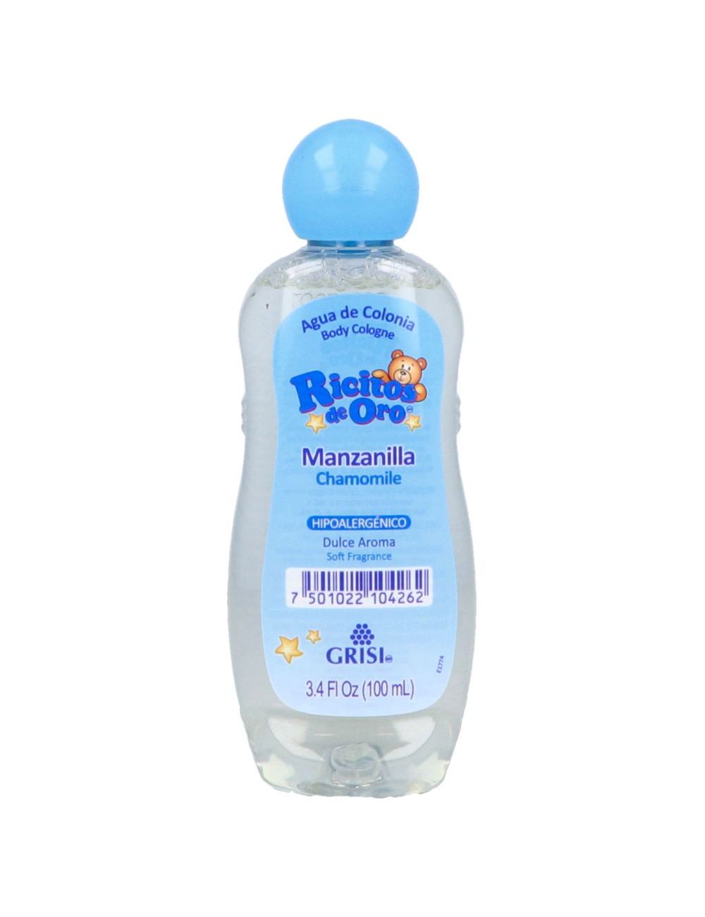 Ricitos De Oro Agua De Colonia Botella Con 100 mL Ricitos De Oro Agua De Colonia Botella Con 100 mL