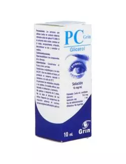 PC GRIN SOLUCIÓN OFTÁLMICA CAJA CON FRASCO GOTERO CON 10 ML