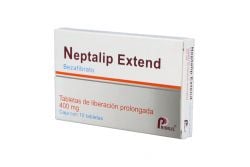 Neptalip Extend 400 mg Caja Con 10 Tabletas