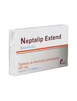 Neptalip Extend 400 mg Caja Con 10 Tabletas