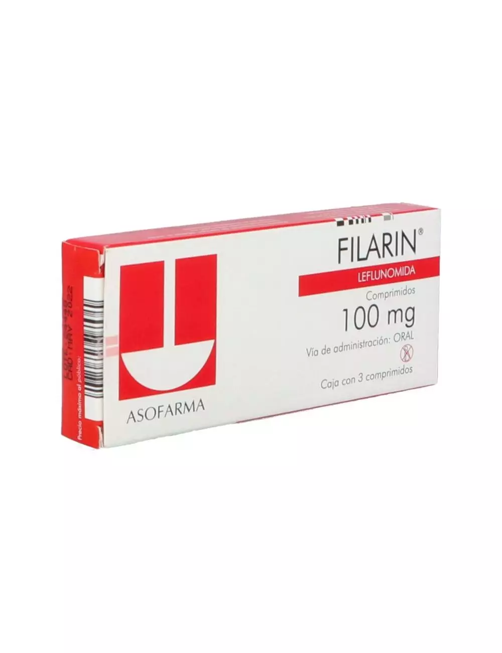 Filarin 100 mg Caja Con 3 Comprimidos Filarin 100 mg Caja Con 3 Comprimidos