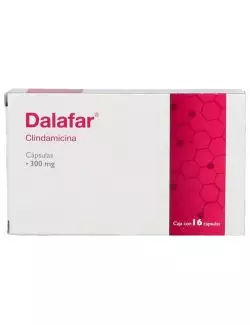 Dalafar 300 mg Con 16 Cápsulas -RX2