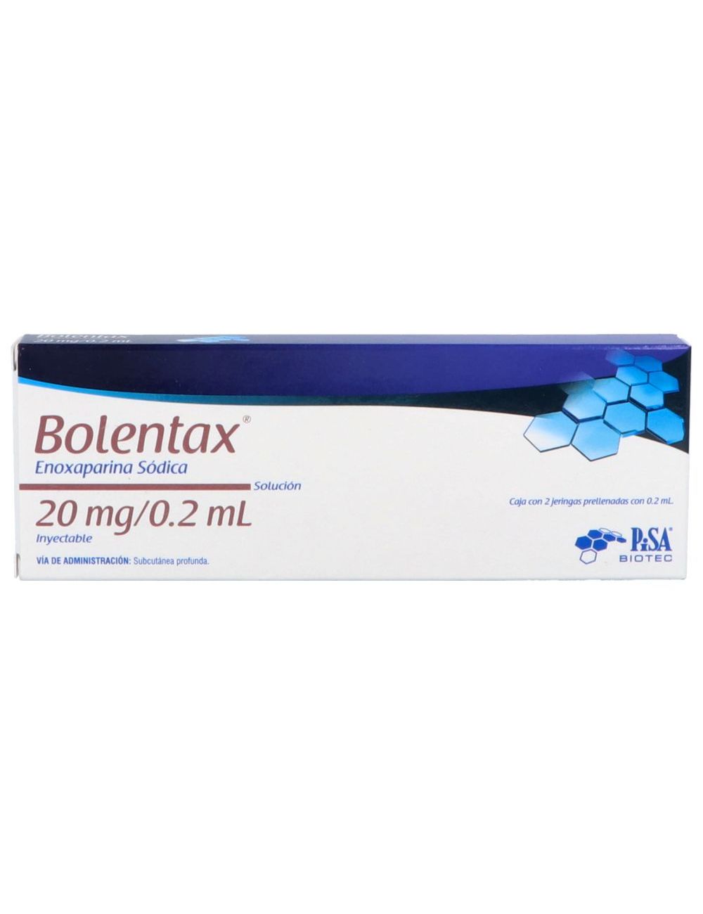 Bolentax 20 mg/0.2 mL Con 2 Jeringas - RX