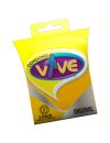 Condones VIVE AMOR Caja Con 3 Condones Lisos Lubricados