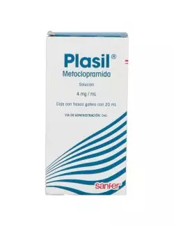 Plasil 4 mg / mL Caja Con Frasco Gotero 20 mL