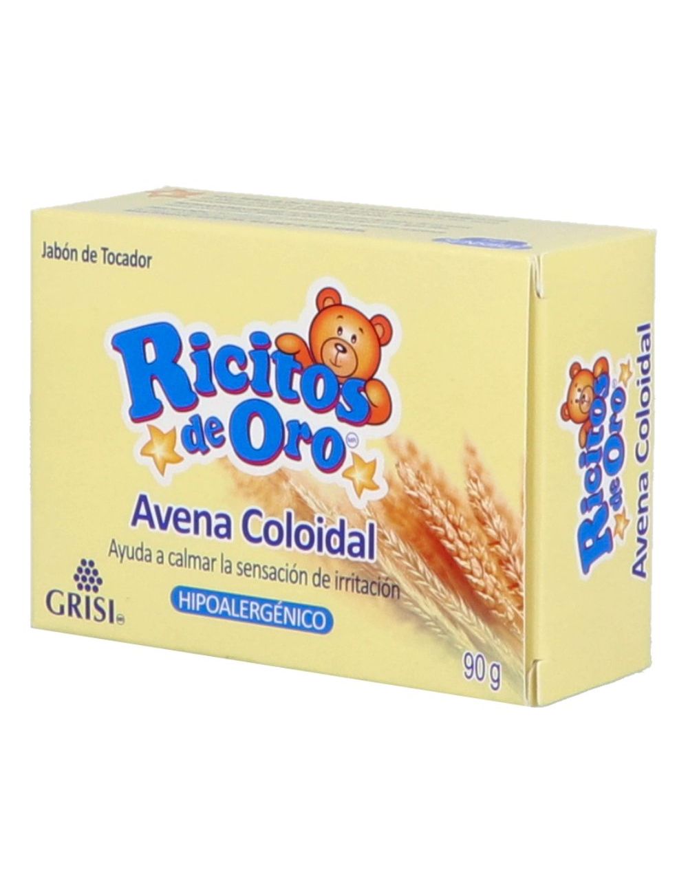 Jabón Ricitos De Oro Avena Coloidal Barra Con 90g Hipoalergénico Jabón Ricitos De Oro Avena Coloidal Barra Con 90g Hipoalergénico