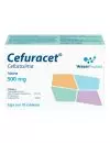 Cefuracet 500 mg Caja Con 10 Tabletas Recubiertas RX2