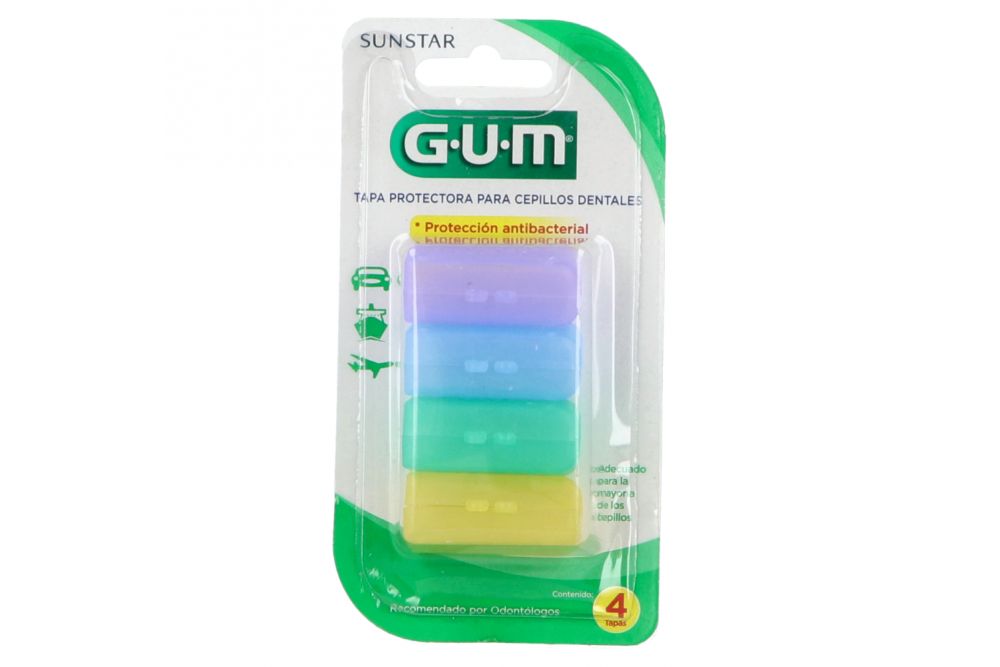 Capuchones Gum Para Cepillo Dental Emapaque Con 4 Piezas