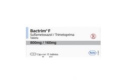 Bactrim F 160 mg / 800 mg Caja Con 15 Tabletas – RX2