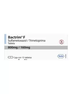 Bactrim F 160 mg / 800 mg Caja Con 15 Tabletas – RX2