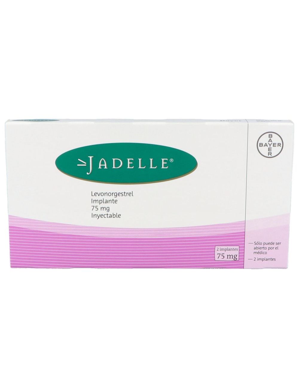 Jadelle 75 mg Caja Con 2 Implantes Subdérmico Jadelle 75 mg Caja Con 2 Implantes Subdérmico