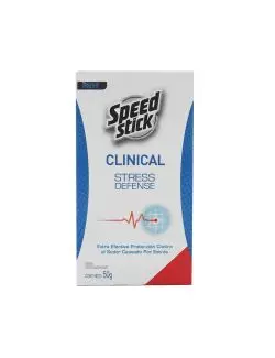 Antitranspirante Speed Stick Clinic Stress Defense Caja Con Barra Con 50 g