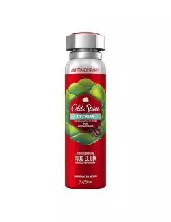 Antitranspirante Old Spice Citron En Aerosol Envase Con 150 mL