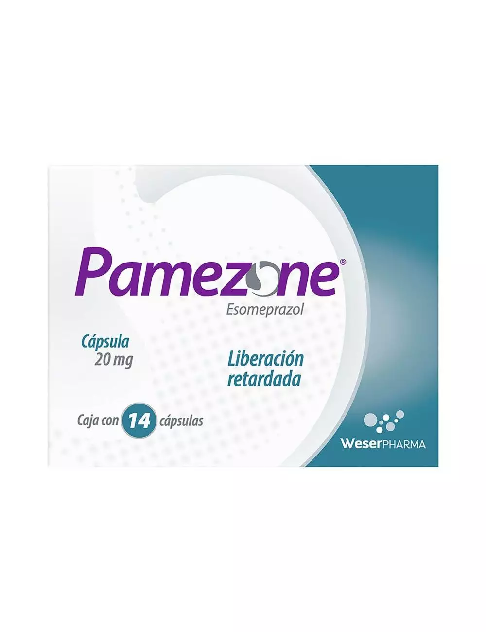 Pamezone Caja Con 14 Cápsulas De 20 mg