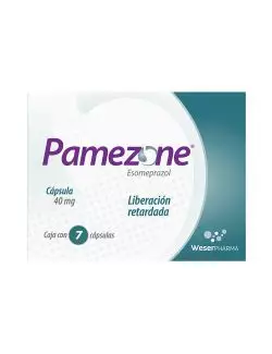 Pamezone Caja Con 7 Cápsulas De 40 mg