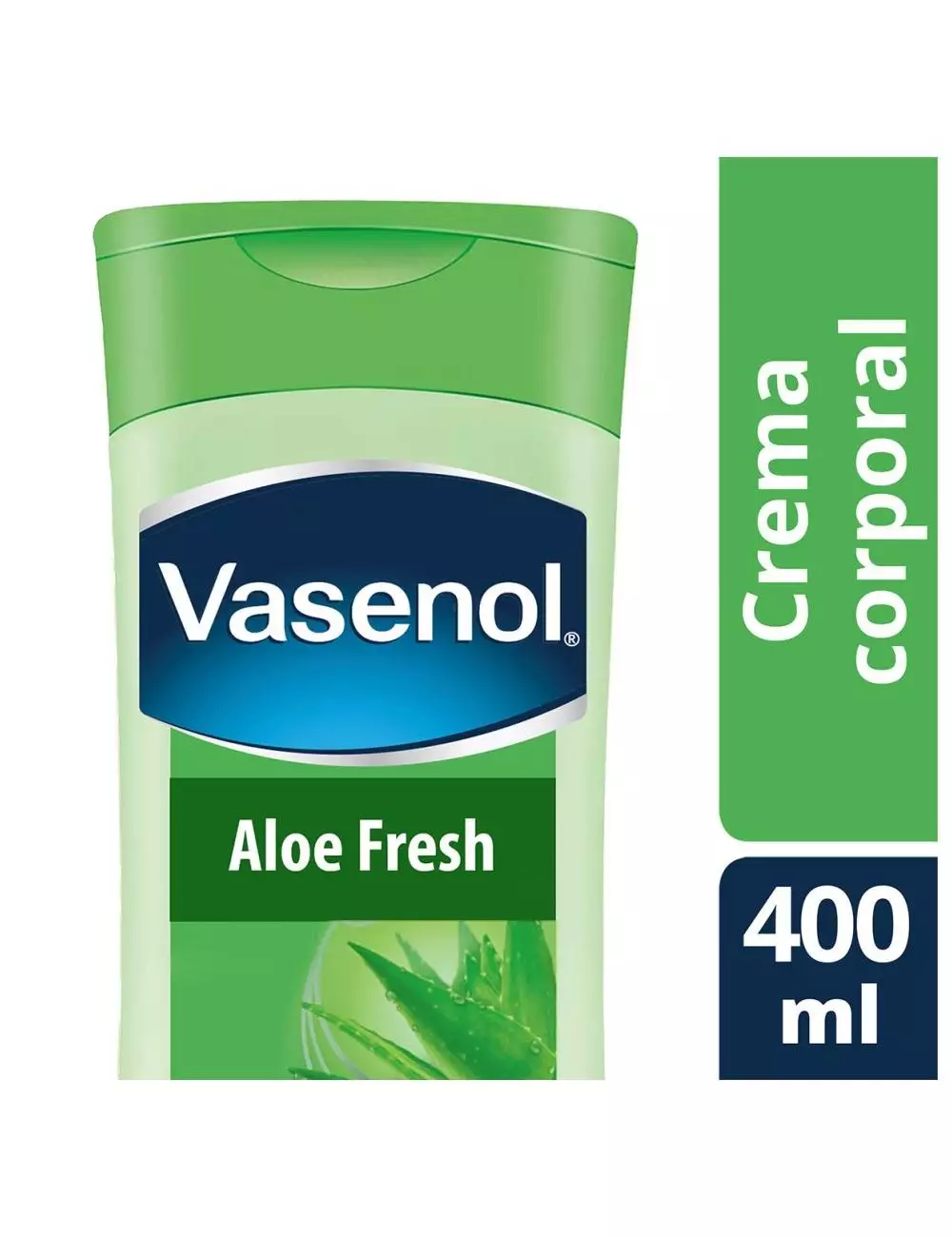 Vasenol Crema Cuidado Intensivo Aloe Vera Botella Con 400mL