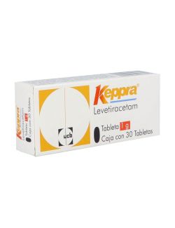 Keppra 1 g Caja Con 30 Tabletas