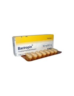 Bactropin 160 mg/ 800 mg Con 14 Tabletas -RX2