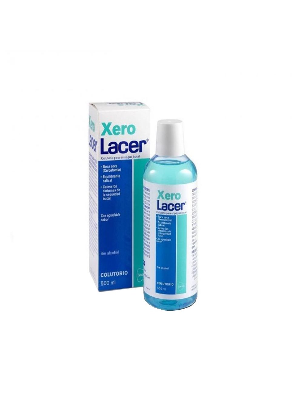Xero Lacer Enjuague Bucal Caja Con Frasco Con 500 mL Xero Lacer Enjuague Bucal Caja Con Frasco Con 500 mL