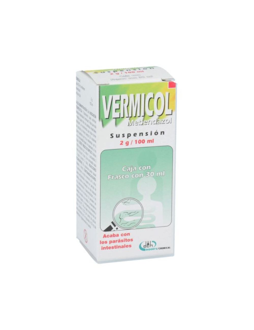 Vermicol 2 g Suspensión Con 30 mL Vermicol 2 g Suspensión Con 30 mL
