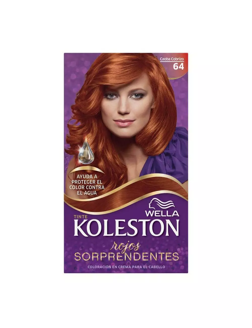 Tinte Koleston Caoba Cobrizo 64 Caja Con Tinte