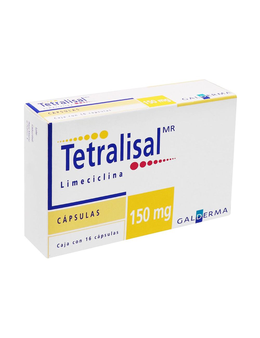 Tetralisal 150 mg Caja Con 16 Cápsulas RX2