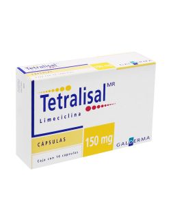 Tetralisal 150 mg Caja Con 16 Cápsulas RX2