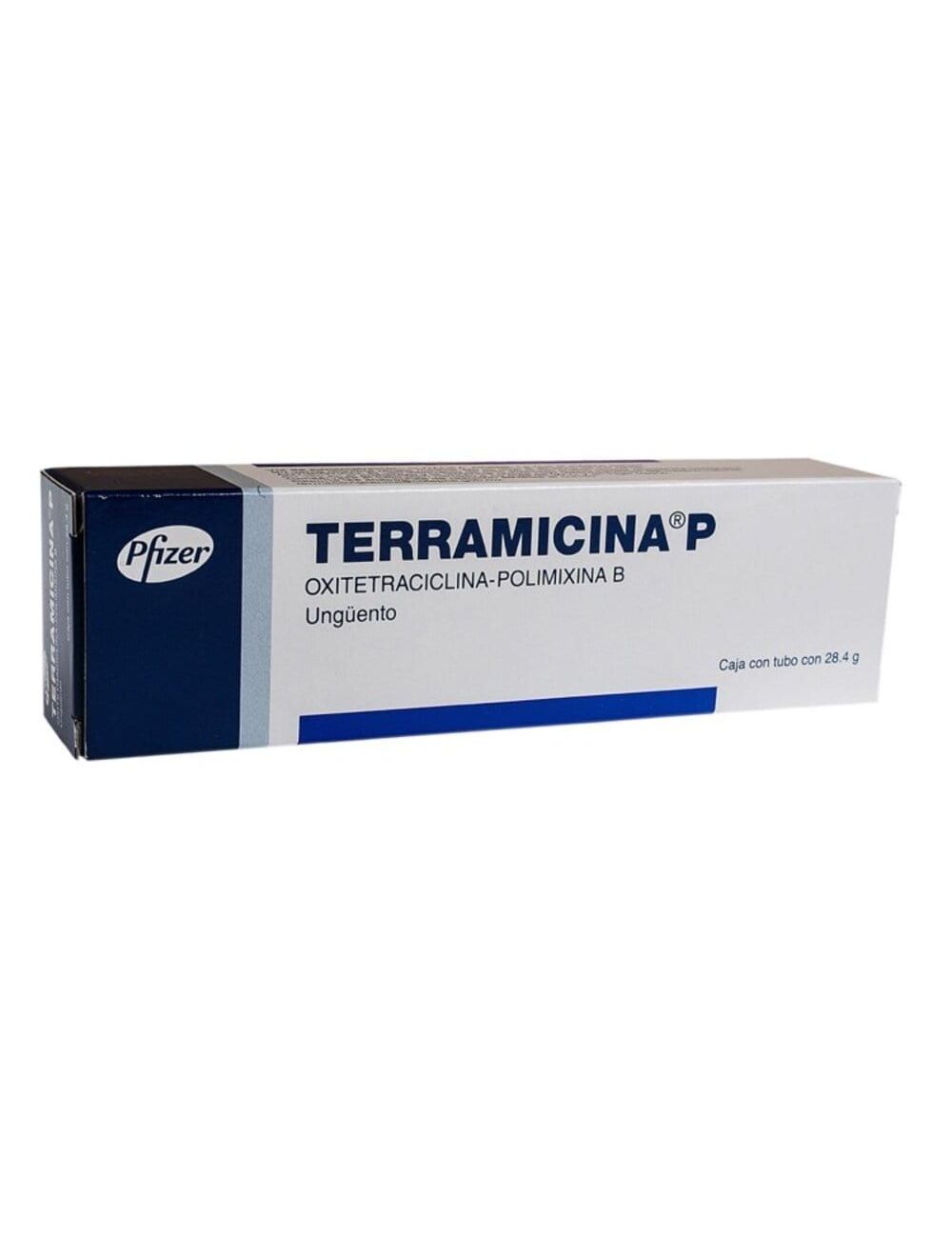 Terramicina P Tubo Con 28.4 g Pomada