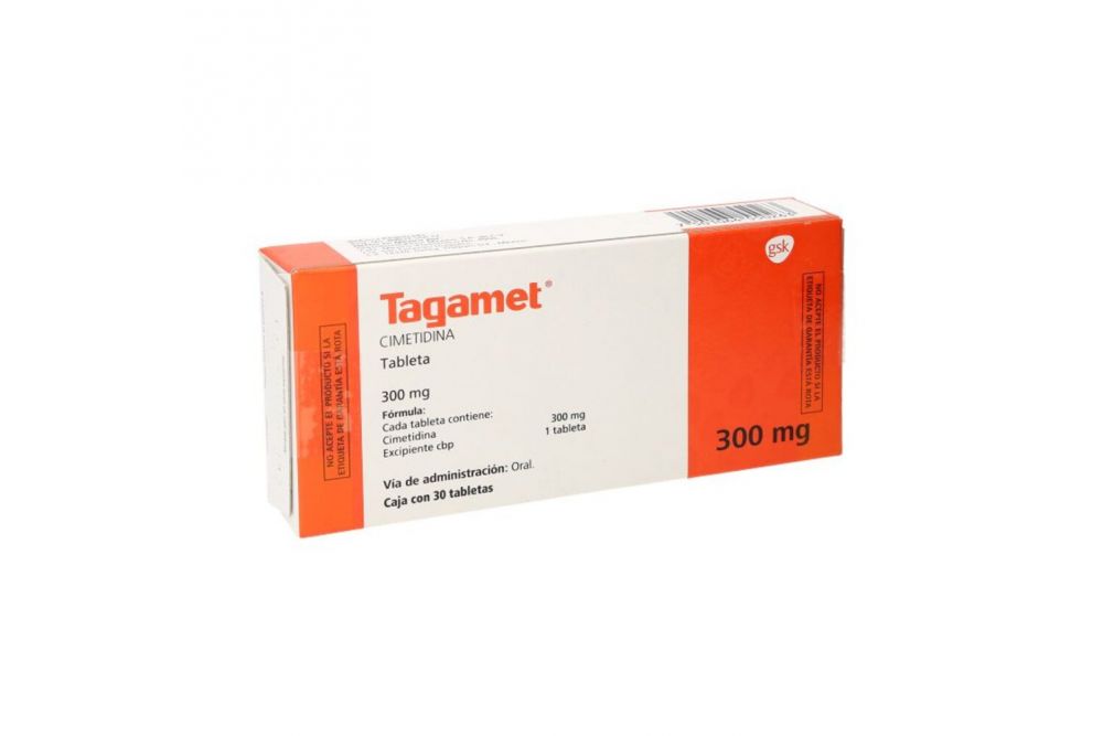 Tagamet 300 mg Caja Con 30 Grageas