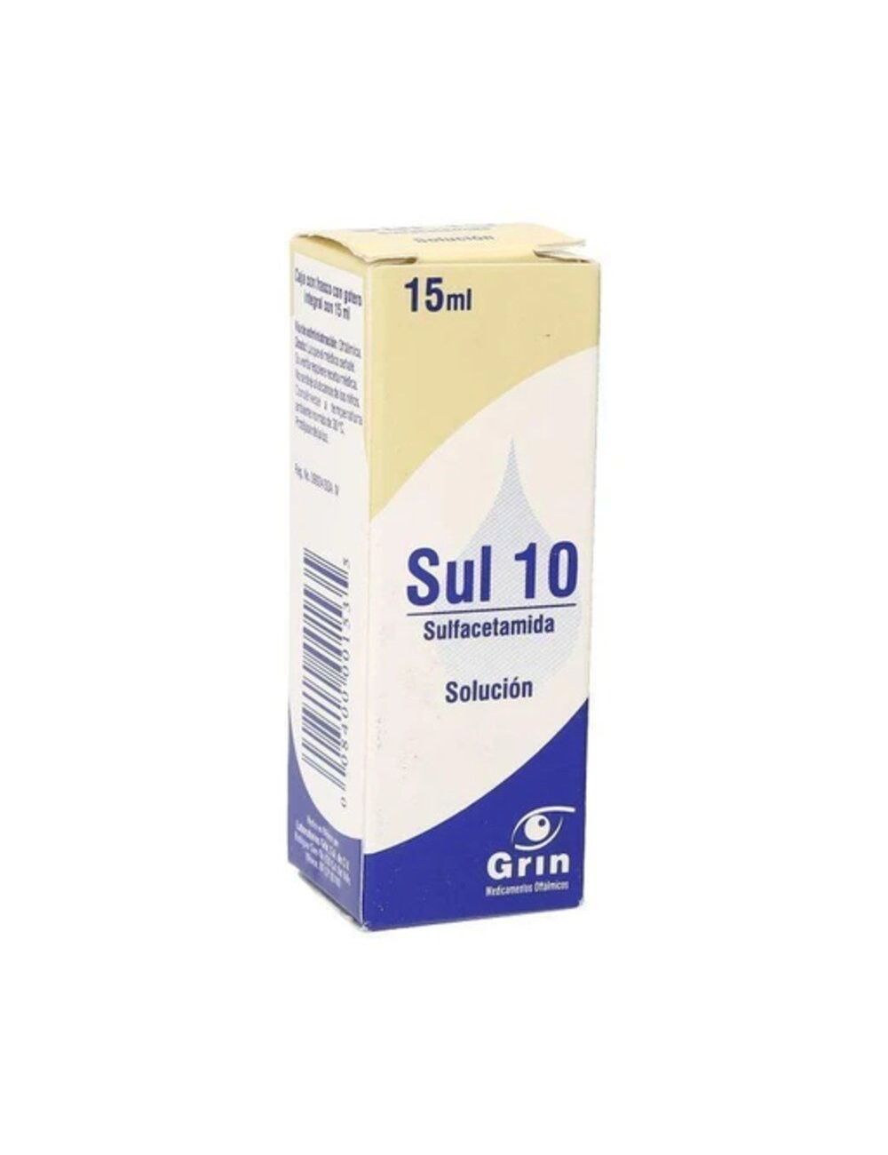 SUL 10 FRASCO CON 15 ML  SOLUCIÓN