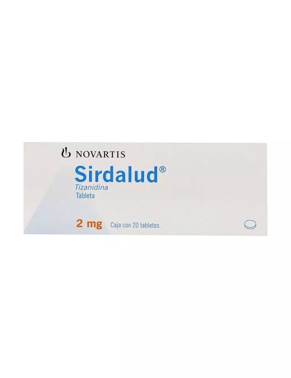 Sirdalud 2 mg Caja Con 20 Tabletas