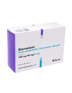 Sincronium 100 mg Caja Con 28 Cápsulas