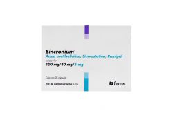 Sincronium 100 mg Caja Con 28 Cápsulas