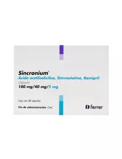 Sincronium 100 mg Caja Con 28 Cápsulas