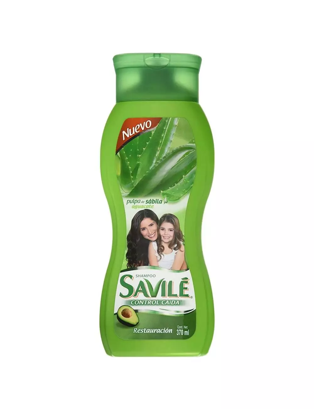 SHAMPOO SAVILE CONTROL CAÍDA Resctauracion FRASCO CON 370 ML