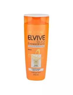 Shampoo Eelvive Óleo Extraordinario Cabello Seco Frasco Con 400 mL