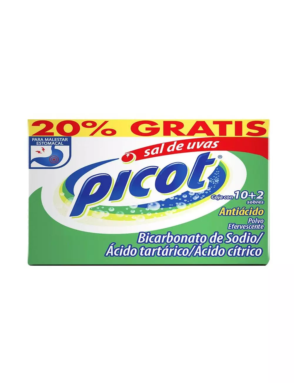 Sal De Uvas Picot 5 g Caja Con 12 Sobres