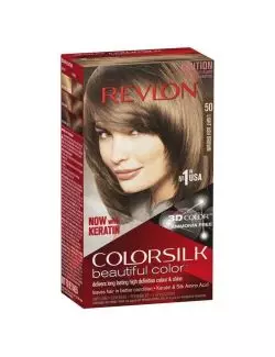 Revlon Colorsilk Tinte Permanente 50 Castaño Claro Cenizo