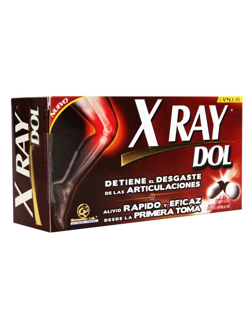 X-Ray Dol Caja Con 20 Cápsulas X-Ray Dol Caja Con 20 Cápsulas