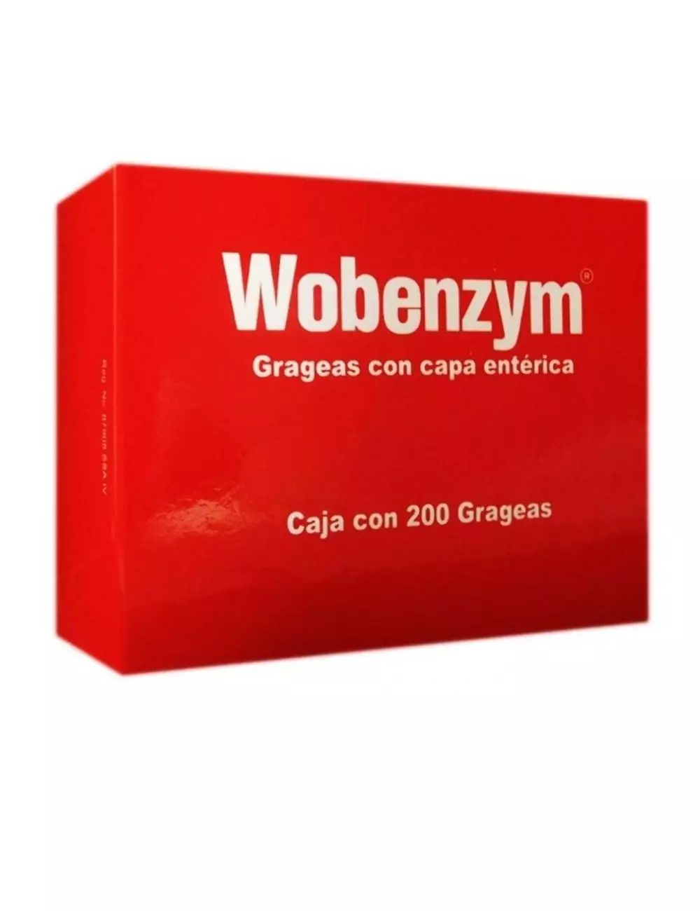 Wobenzym Caja Con 200 Grageas Con Capa Entérica
