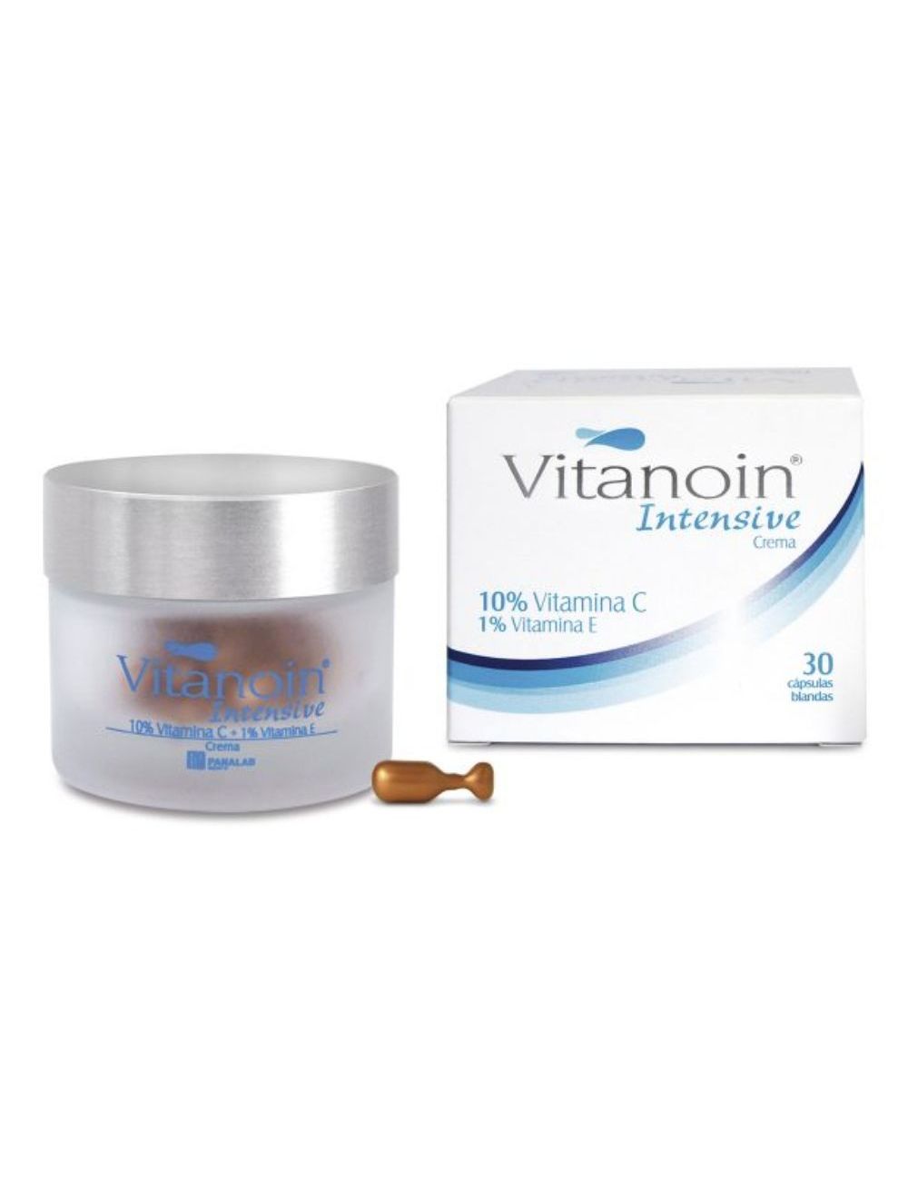 Vitanoin Intensive Crema 10%/1% Caja con 30 Cápsulas Vitanoin Intensive Crema 10%/1% Caja con 30 Cápsulas