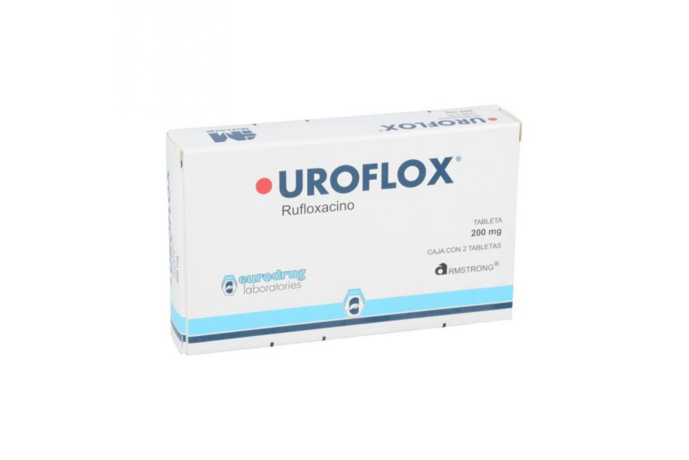 Uroflox 200 mg Caja Con 2 Tabletas - RX2